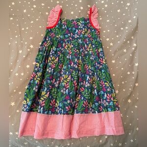 Mini Boden Blue Pleated Sundress Sleeveless